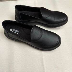 Hawkwell Black Loafers Sleek Slip-Ons